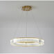 Canada LED 24 inch Gold Chandelier Ceiling Light